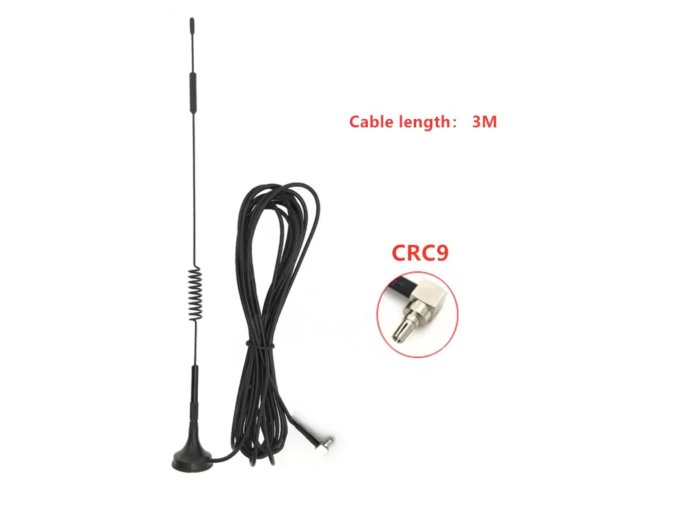 700-2700MHz 12dBi 2G 3G 4G LTE Magnetic Antenna High Gain TS9 /CRC9 /SMA-J Male Connector External GSM/GPRS Router Antenna 3M/5M