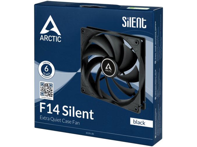 ARCTIC F14 Silent ventillátor 140mm (fekete)