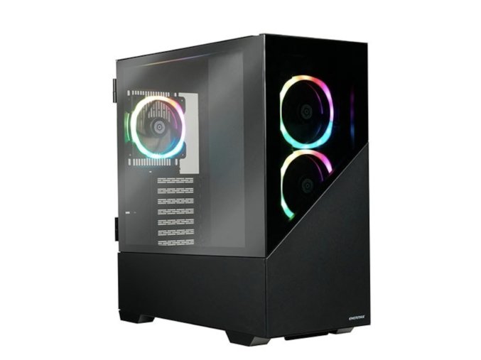 Enermax ENERMAXK8 Számítógépház - Fekete (ECA-EK8-BB-ARGB)