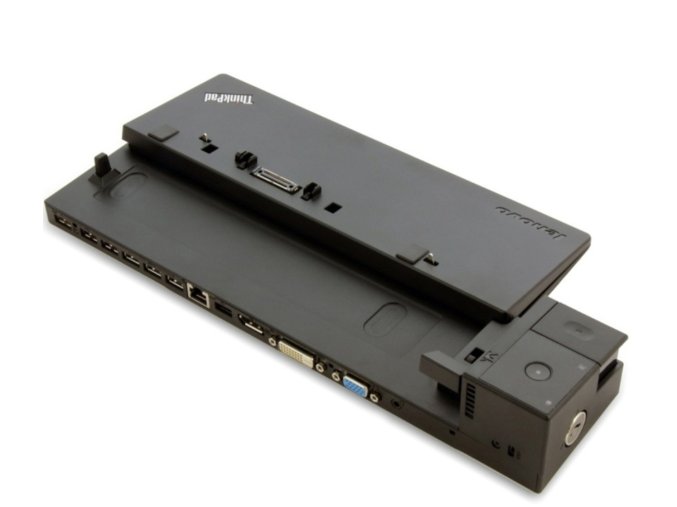 Lenovo ThinkPad Pro Dock - 65W EU (AC adapter, 3 USB2.0, USB always-on, 3 USB 3.0, Gigabit Ethernet, DisplayPort, DVI-D, VGA, Stereo/Mic X240