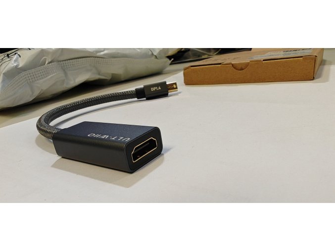 Evatost Thunderbolt Mini DP → HDMI 2.1 adapter-kábel — 8K támogatás