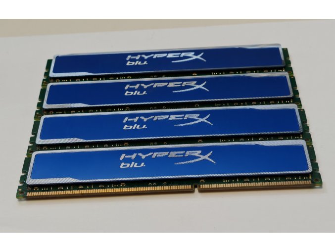 32 GB 4x8GB HyperX Blu 1600MHz