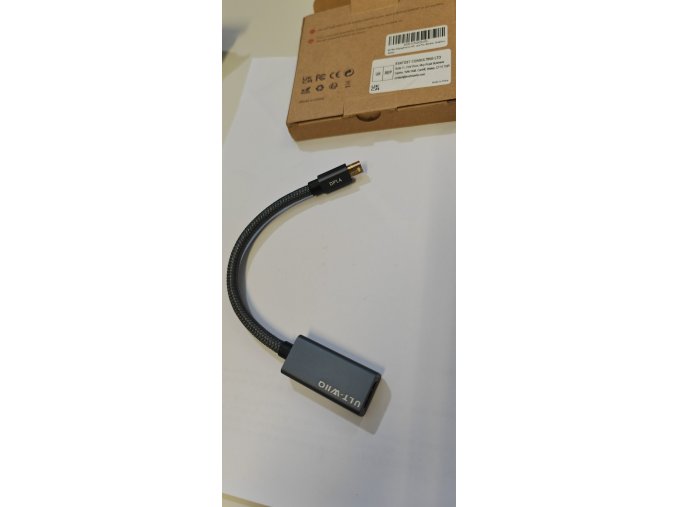 Evatost Thunderbolt MiNi DP to HDMI 2.1 8k adapter kábel