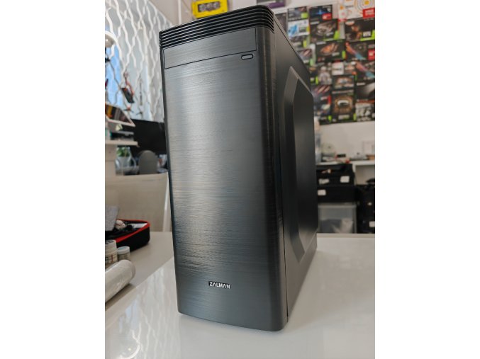 ZALMAN Mini ATX T5 Számítógépház, tápegység nélküli, Mini-Tower, Fekete