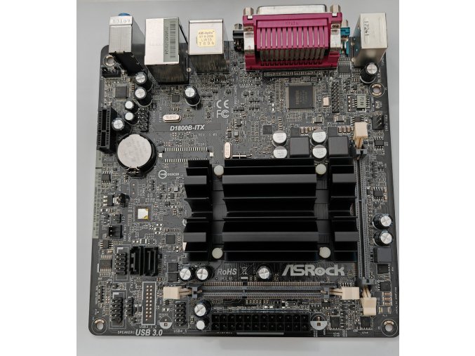 ASRock D1800B-ITX Mini-ITX alaplap – Integrált Intel J1800 processzorral