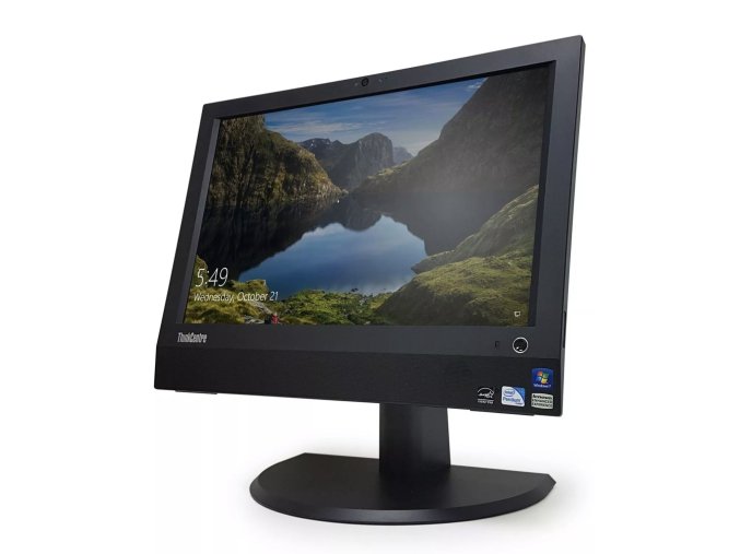 Lenovo ThinkCentre A70z 48.3 cm (19") 1600 x 900 pixels 4 GB DDR3-SDRAM 320 GB Intel® GMA X4500 Windows 7 Professional Black