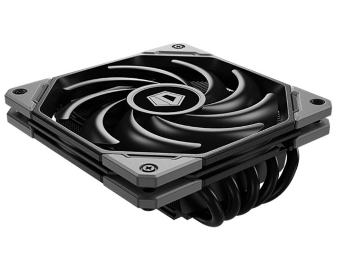 ID-Cooling  IS-50X V3 CPU Cooler (Low profile, 31.2dB; max. 92, 76 m3/h; 4pin csatlakozó, 5 db heatpipe, 12cm, PWM)