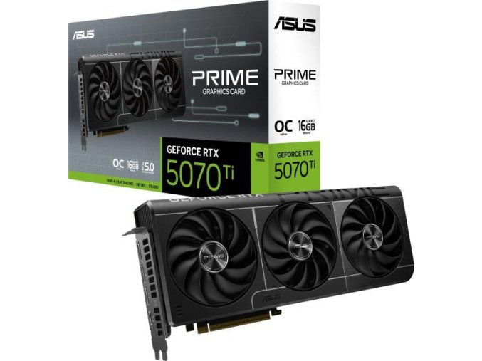 ASUS GeForce RTX 5070 Ti PRIME OC 16GB GDDR7 256bit (PRIME-RTX5070TI-O16G) Videokártya