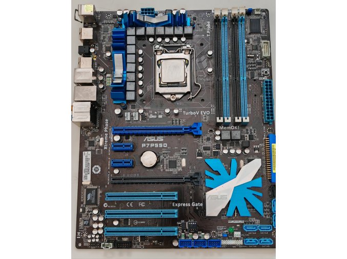 ASUS P7P55D INTEL P55 CHIPSETES ATX ALAPLAP – SOCKET LGA 1156, DDR3 MEMÓRIA, NVIDIA SLI támogatással