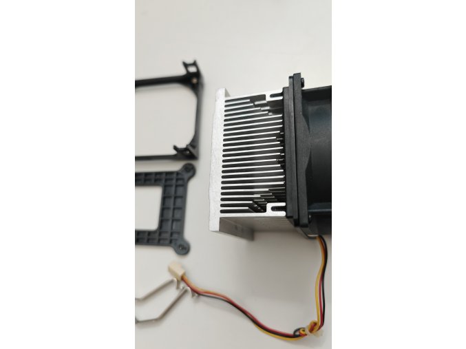 Socket 478, CPU Hűtő Komplett – Csendes, Újszerű Állapot