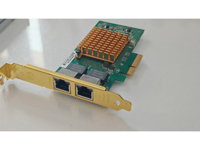 PCI Express Dual Port Gigabit Network Card – Intel I350 Chipset, PCIE x4 Interface