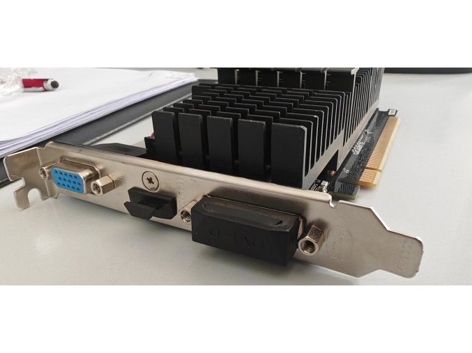 Gigabyte Nvidia GT 710 GV-N710SL-2GL Rev 2 — Passzív 2GB DDR3 videokártya