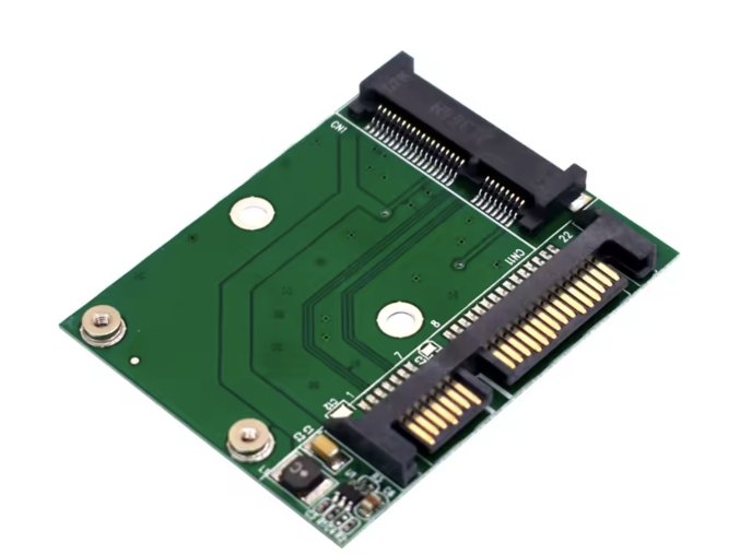 TISHRIC M.2 MSATA SSD to 2.5" SATA Adapter – átalakító