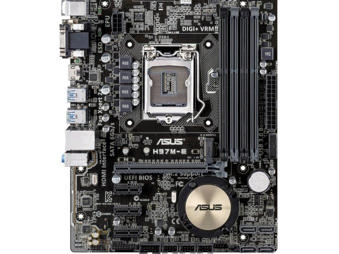 ASUS H97M-E – Megbízható microATX Intel H97 LGA 1150 alaplap
