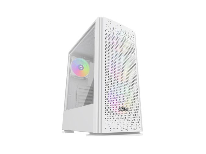 AQIRYS Gacrux számítógépház, tápegység nélkül, Fehér