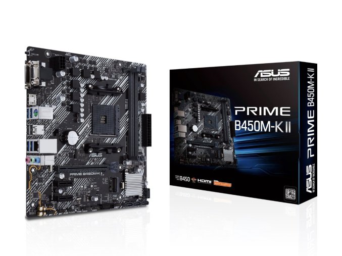ASUS PRIME B450M-K II AM4 alaplap