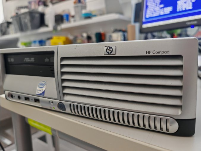 HP Compaq dc7700 Small Form Factor (SFF) asztali számítógép Core2 DUO