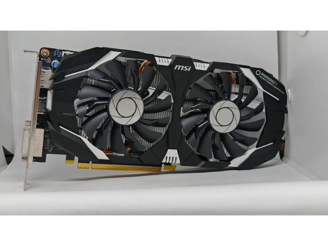MSI GeForce GTX1060 6G grafikus kártya DDR5 HDMI+DP+DVI 6PIN videokártya