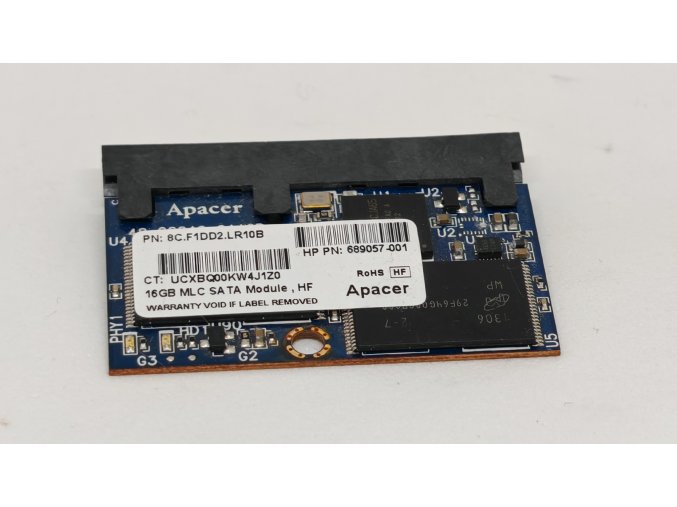 Apacer 16GB MLC Sata Module SSD Half Height & Thin Sata Solid State Hard Disk Drive for Laptop PC Computer Notebook
