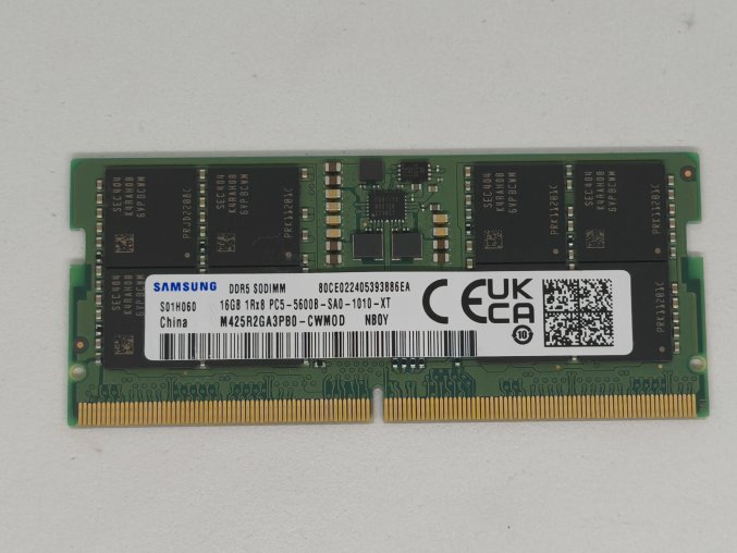 Samsung 16GB 5600MHz SODIMM DDR5 M425R2GA3PBO-CWMOD