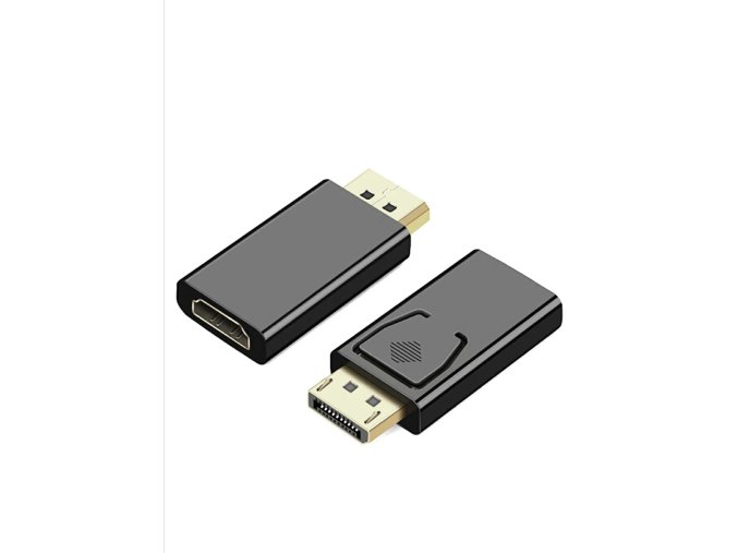 Display Port DP APA To HDMI Female Adapter (fekete)