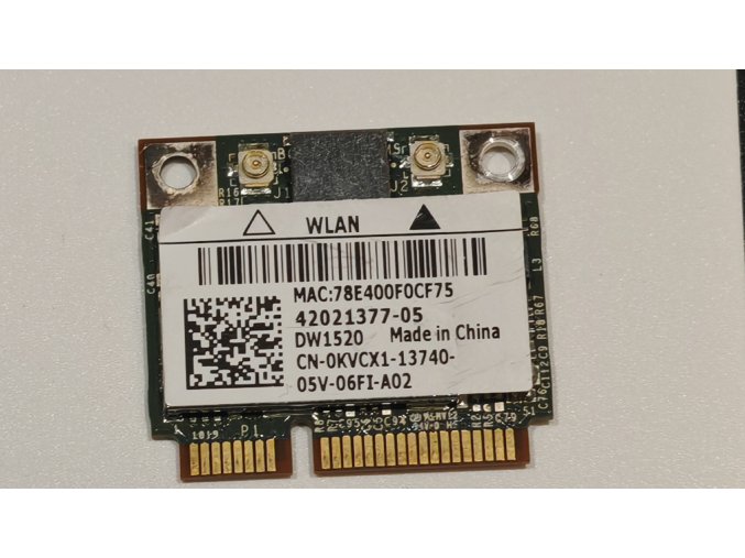 HP/Dell BCM943224HMS WIFI kártya