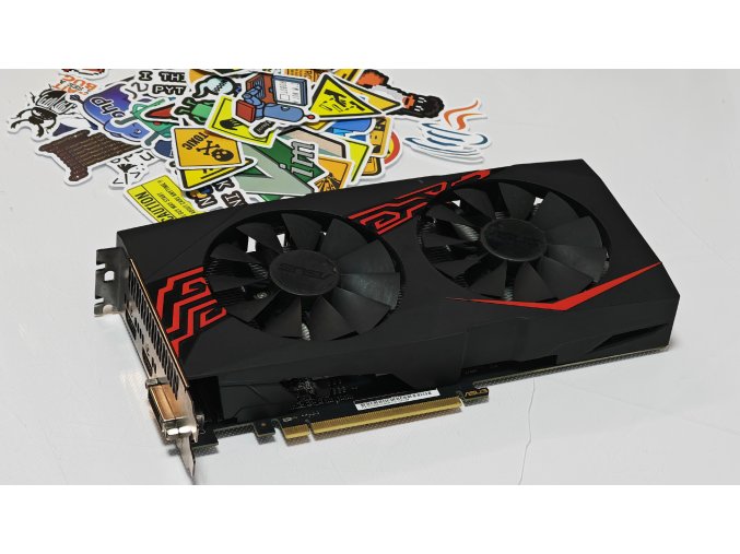 ASUS Expedition Radeon RX 570 eSports Gaming grafikus kártya 8 GB GDDR5 memóriával