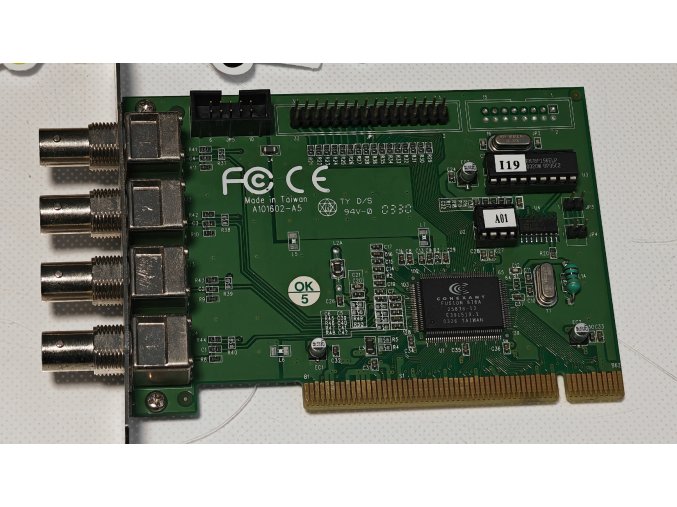 Comexant Fusion 878A alapú PCI videórögzítő / TV-tuner kártya