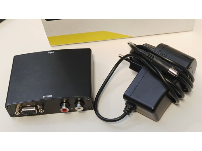 HDMI to VGA + R/L Audio Converter – High Definition Multimedia Interface