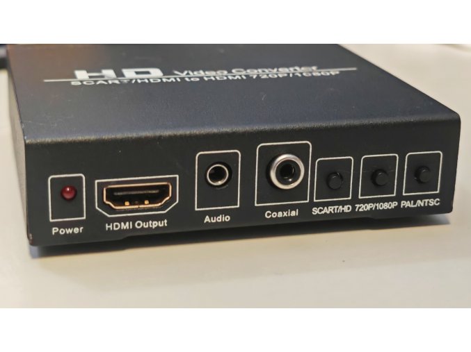 HD Video Converter SCART/HDMI to HDMI 72OP/108OP (használt)
