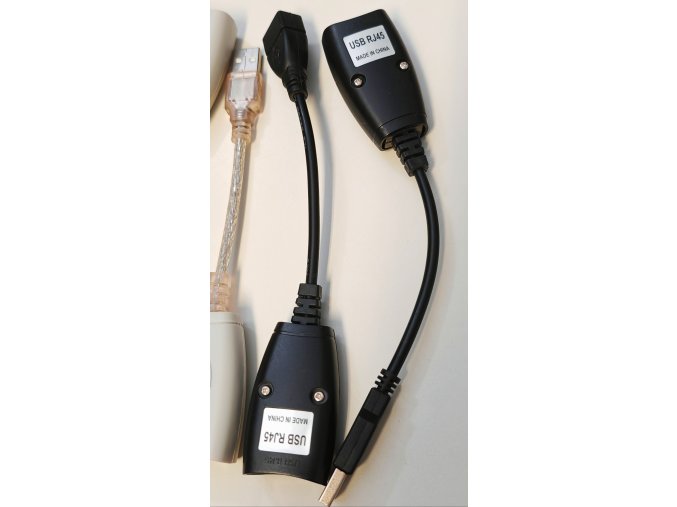 RJ45 to USB 2.0 Átalakító – Max. 30 Méteres Kábelhossz, CAT-5e Kábel