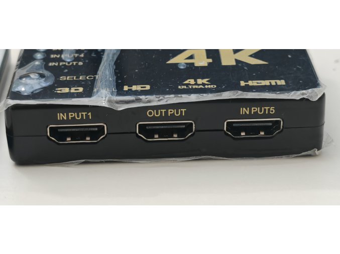 5in 1out HDMI switch 5in1 OUT 4K 3D