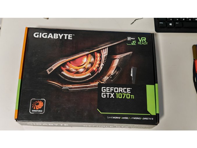 Gigabyte GTX 1070ti 8GB GDDR5 256bit