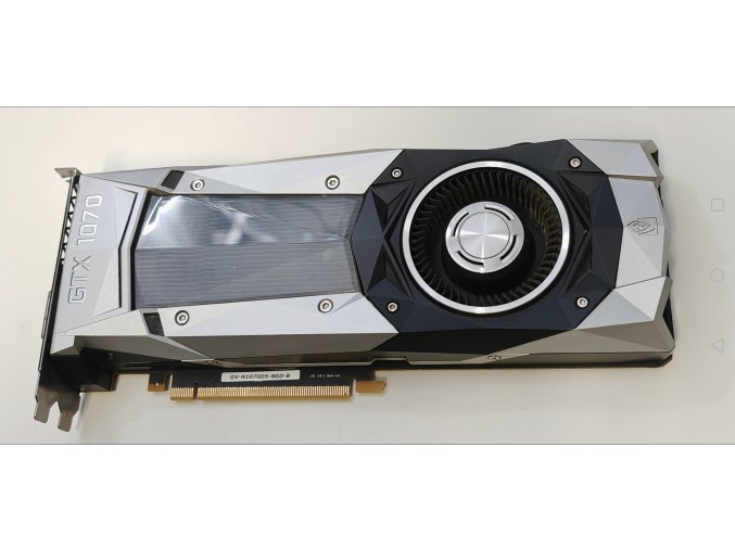 GTX 1070 Gigabyte Founders Edition 8GB GDDR5 256bit