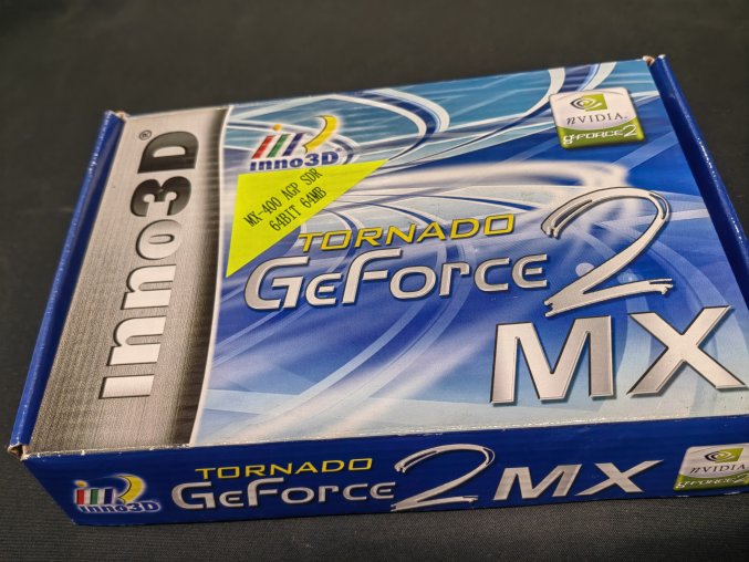 Inno 3D Tornado GForce2 MX (új) AGP videokártya