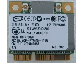 WiFi modulkártya MSI CR610 sorozathoz - MS-1684 vezeték nélküli kártya RT3090