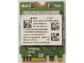 Realtek RTL8723BE használt PCI-e (802.11bgn) + Bluetooth 4.0 Wifi kártya