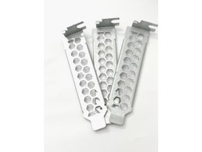 3 db Low Profile Bracket hátlap lyukacsos – Ideális választás SSF gépházakhoz