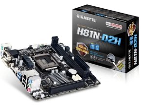 GIGABYTE ITX GA-H81N-D2H Alaplap