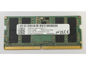 Micron 16GB DDR5 5600 PC5-44800 1Rx8 SODIMM Laptop Memory RAM MTC8C1084S1SC56BD1 BC