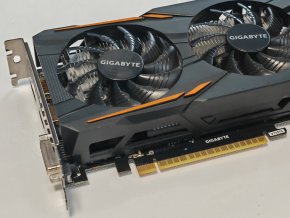 Gigabyte GeForce® GTX 1050Ti Windforce OC 4G videokártya