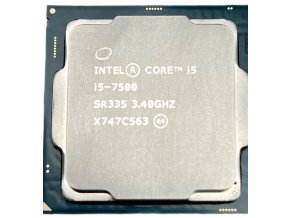Intel Core i5-7500 (Kaby Lake) - 4 mag/4 szál, 3.4 GHz (Turbo 3.8 GHz)