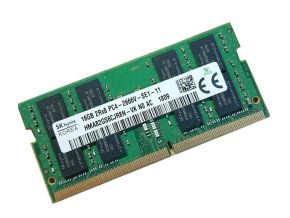 SK Hynix 16GB DDR4-2666V PC4-21300S CL19 SO-DIMM Laptop Memória