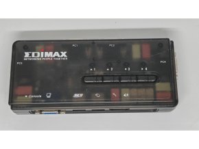 Edimax 350MHz High Bandwidth 4 Ports USB KVM Switch