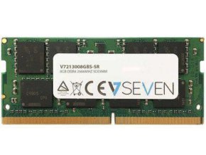 V7 8GB DDR4 2666MHz V7213008GBS-SR laptop memória