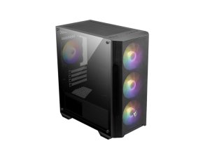 MSI MAG FORGE M100A számítógépház, mATX, RGB, fekete