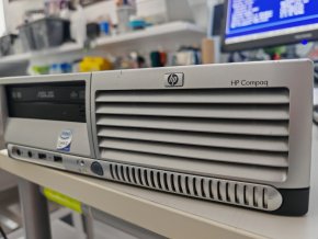 HP Compaq dc7700 Small Form Factor (SFF) asztali számítógép Core2 DUO