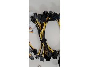 6-pin PCIe power to 8-pin PCIe power adapter kábel