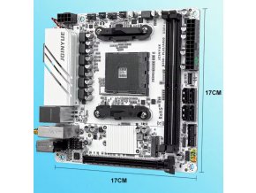 JGINYUE B350i PLUS ITX AM4 ARGB alaplap