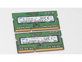 Samsung 8GB DDR3 SODIMM (2x4GB) 1600MHz – PC3-12800S, 11-11-B2